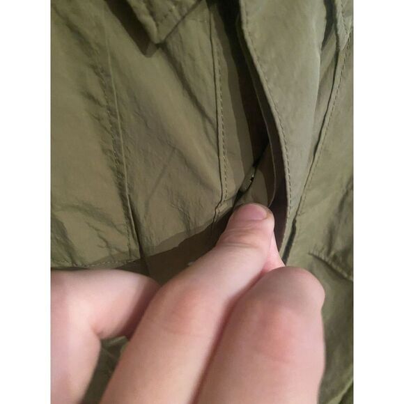 Alaskan Hardgear Duluth Mens Jacket XL Nylon Lightweight Vented Snap Button - Picture 3 of 10